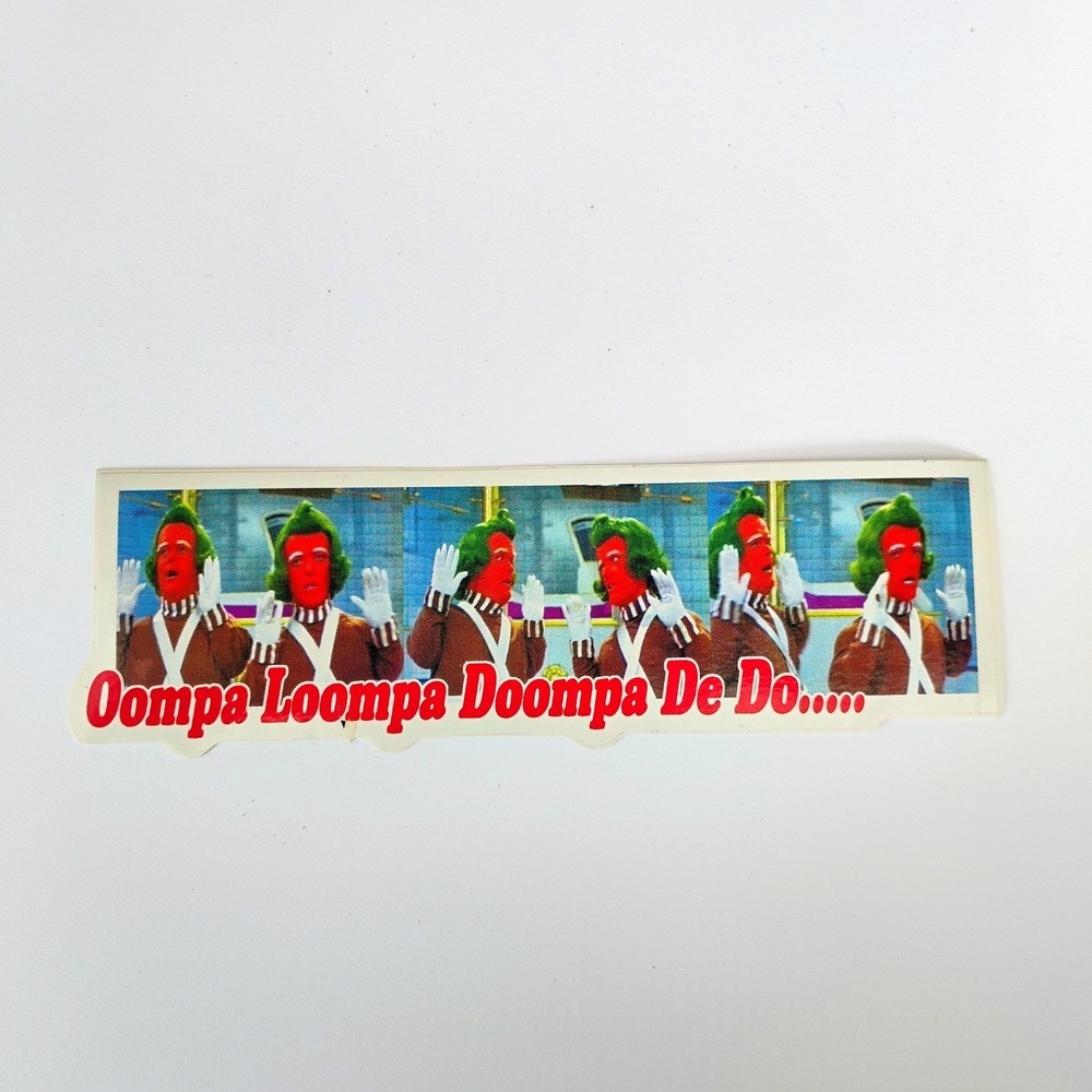 Serial Killer Clothing Oompa Loompa 1990's Vintage Skateboarding Surfing Sticker
